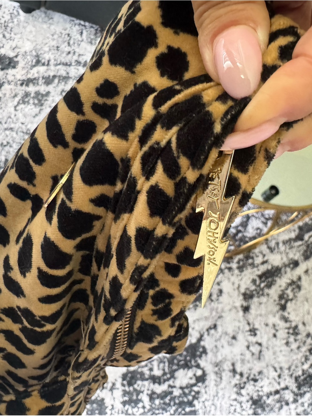 Y2K Betsey Johnson leopard print weekender tote bag ♡ - Picture 7 of 7